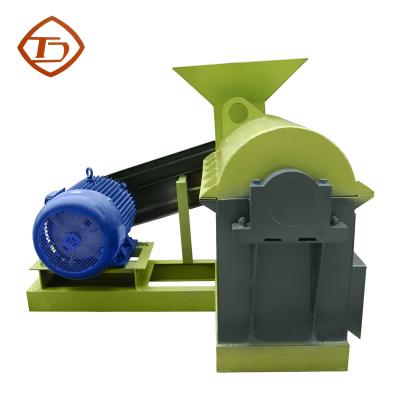 China Bagasse Semi-wet Material Semi-wet Crusher Materials Organic Waste Poultry Chicken Fertilizer Compost Crushing Machine for sale