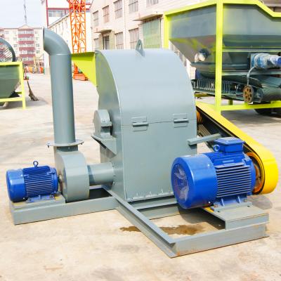 China Straw Crusher Granule Poultry Feed Mixture Grinding Green Fodder Wooden Crush Forage Stem Crushing Machine for sale