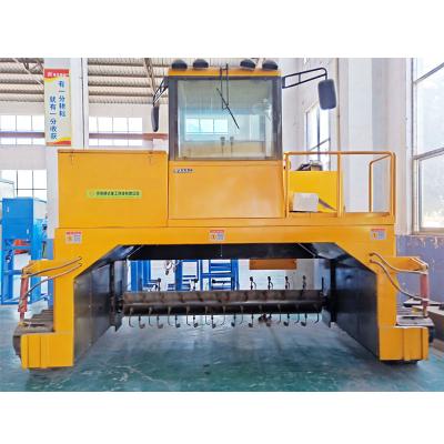 China High Efficiency Fertilizer Kitchen Food Waste Scrap Atomic Quick Composting Fertilizer Making Machine for sale