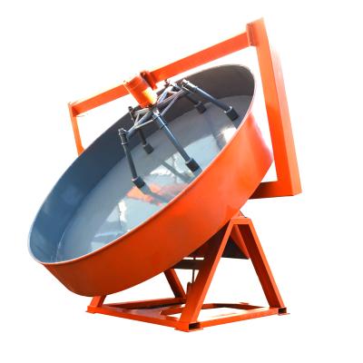 China High work efficiency organic fertilizer pelletizer for chicken manure organic granulated poultry manure disc granulator for sale