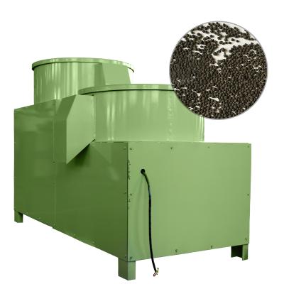 China High Working Efficiency Organic and Compound Fertilizer Fertilizer Granulation Making Polishing Cow Dung Pellet Machine Drum Granulator for sale