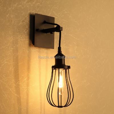 China Small Vintage Iron Wall Aisle Light Industrial Creative Wall Lamp Porch Wall Lamp for sale