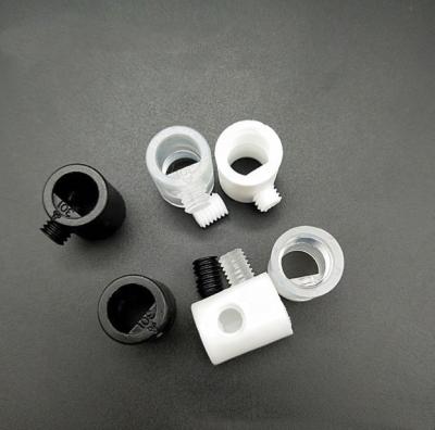 China Plastic Plastic 301Cable Clips Collar Black White Transparent Color for sale