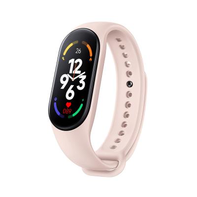 China Build in Flash 2022 Newest Band Smart Watch M7 Sports Fitness Band With Cheap Price OEM Package Straps Accept Smartwatch M7 Band for sale