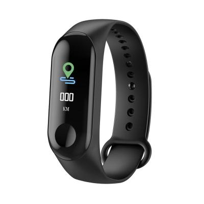 China Auto Focus 0.96 Color Screen MC smart band with heart rate BP ip67 waterproof smart tracker soft strap SMS/qq/call remind for sale