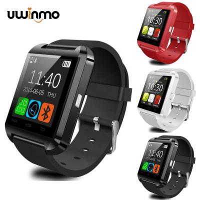 China Touch Screen 128*128 BT 4.0 touch screen Android system U8 fitness watch for sale