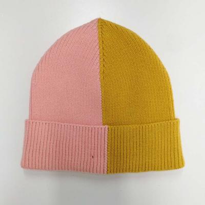 China OEM Protective High Quality Fashionable Custom Acrylic Kids COMMON Warm Slouch Beanie Knit Hats Winter Slouch Beanie Knit Hats for sale