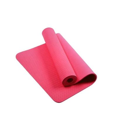 China New Type 100% Anti-tear Selling Tops Use-Resistant Inflatable Yoga Yoga Mat Tpe Travel Suede for sale