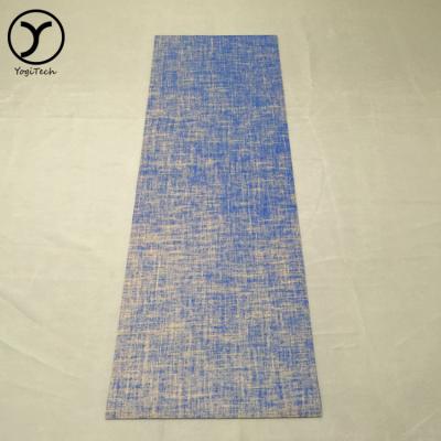 China Jute Sell Well New Type Eco Wear-resisting OEM Natural Durable Environmental Natural Tree Rubber Yoga Mat for sale