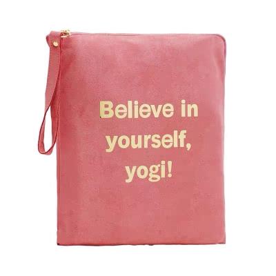 China Travel Custom Best Logo Gym Black Waterproof Light Wholesale OEM Customized Travel Yoga Camping Adult Mat Set Travel Yoga Bag for sale