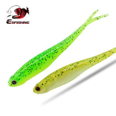 China ESFISHING 130mm 8g Real Shad Fishing Minnow Bait Artificial Lake Trout Soft Plastic Lures Lure BSL-RS130 for sale