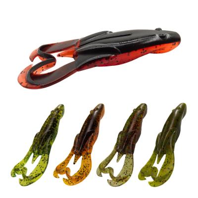 China ESFISHING 6pcs 75mm Noisy Bass Frog 9g Lure Top Water Bait Lure Frog NFF75 for sale