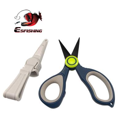 China High Strength Portable Carbon Steel ESFISHING Fishing Cuttor Scissors 14cm Mutifunction Pliers for sale