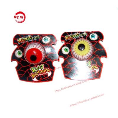 China Halloween 3D Eyeball Normal Candy Gummy Body Parts Jelly Candy for sale