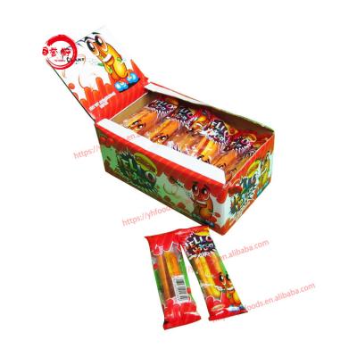 China Fast Food Series 18g Natural Halal Hot Dog Gummi Jelly Candy Gummy Candy for sale