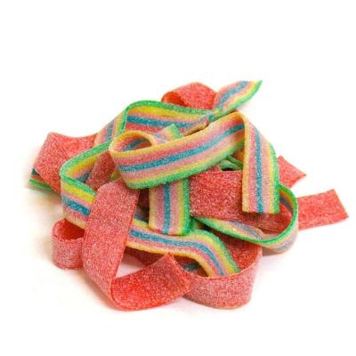 China Natural Halal Sour Soft Licorice Jelly Jelly Candy Rainbow Candy Gummy Candy for sale