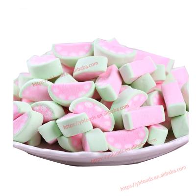 China Natural watermelon shaped marshmallow candy for sale