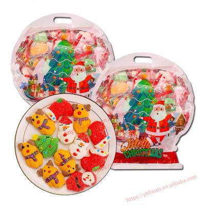 China Merry Christmas 6oz 170g Natural Christmas Series Marshmallow Candy for sale