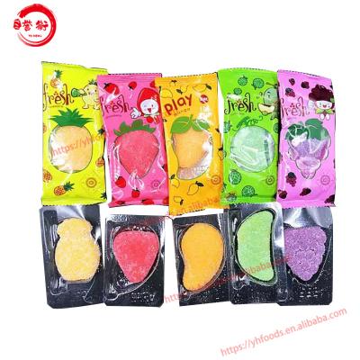 China Mango Jelly Soft Gummy Candy Natural Customized Halal Candies Sweets for sale