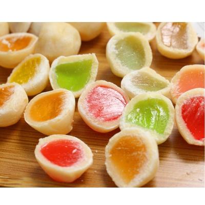 China Natural Flavor HALAL Sweet Orange Mango Lychee Watermelon Coconut Mango Grape Banana Strawberry Strawberry Mix Flavors Chewy Candy for sale