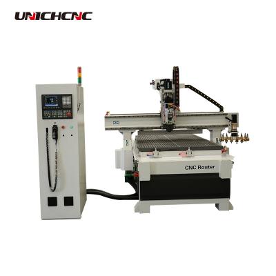 China Hotels 1325 Wood CNC Router Machine Price ATC Cnc Router Machine For MDF Sheet And Door Furniture for sale