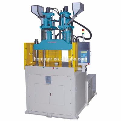 China VERTICAL 35t Hm0099-28 High Efficiency Dental Flosser Pick Making Machine Two Color Injection Molding Machine for sale