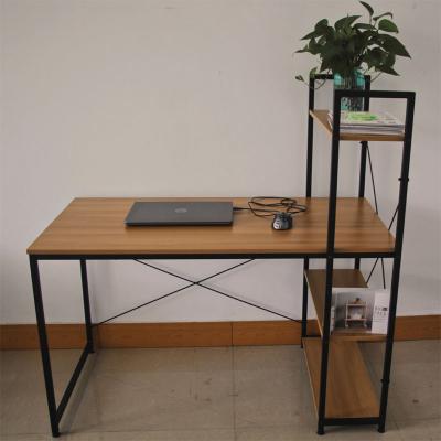 China Factory direct single-sided small apartment office furniture simple steel wooden desk for sale