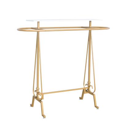 China Manufacturer Double Sided Clothing Store Display Rack Fast Delivery Clothes Racks Low MOQ Clothing Store Display Rack OEM ODM for sale