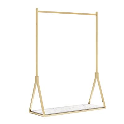 China Manufacturer Double Sided Clothing Store Display Rack Fast Delivery Clothes Racks Low MOQ Clothing Store Display Rack OEM ODM for sale