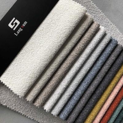 China Waterproof Adam - newest style 100% polyester knitting fabric needle wovening textiles and fabrics for sofa and carpet for sale