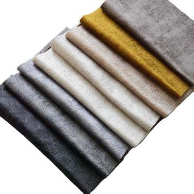 China Soft anti-static gold and silver sequin fabric scholl velvet fabric for sofa material with printing for sale