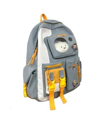 China Wholesale Customization Waterproof Girls University Bags Cheap Waterproof School Bag Backpack for sale