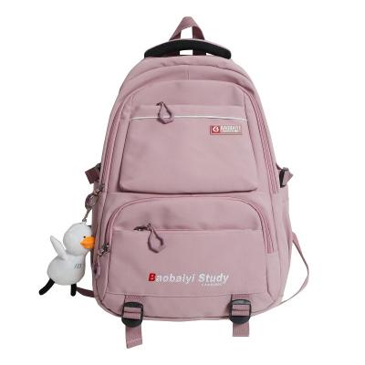 China 2021 Waterproof New Different Customized Teenager's Stylish Pink Satchel School Bag Different Backpack For Kid Girl Pattern for sale