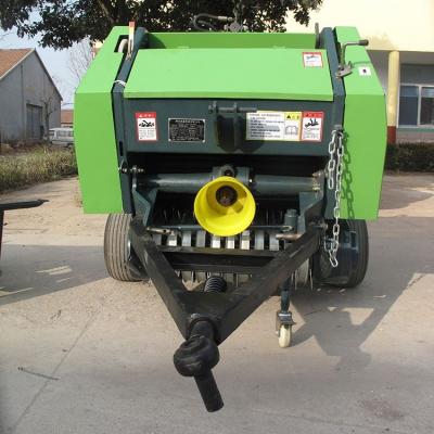 China PTO Tractors Driven Round PTO Mini Round Hay Baler by Straw Baler Price Hay Baler for sale