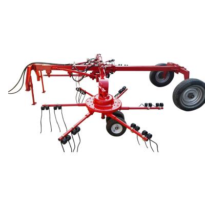 China Gather Grass CE Approved Tractor Side PTO Driven Double Wide Hay Rake For Sale for sale