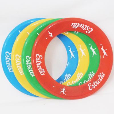 China Custom Logo Pet Products Movement Exercising Toy Portable Outdoors Dog Toys Plastic Dog Training Ring Flying Discs Pet Tool for sale