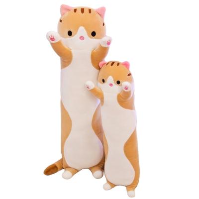 China High Quality Cute Stuffed Cat Plush Toy Long Leg Pillow Stuffed Plush Cat Pillow Leg Pillow Toy for sale