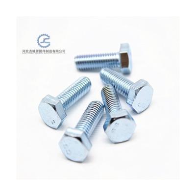 China Heavy Industry Galvanized Gold Hex Heng Screws Bunk Bed Bolt and Screw for sale