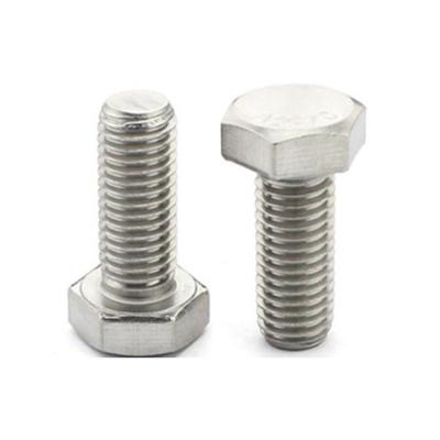 China SUS410 stainless steel; SUS201; SUS304; Suitable Price Good Quality Auto Parts SUS316 Nut Connect Fasten Hexagon Bolt for sale