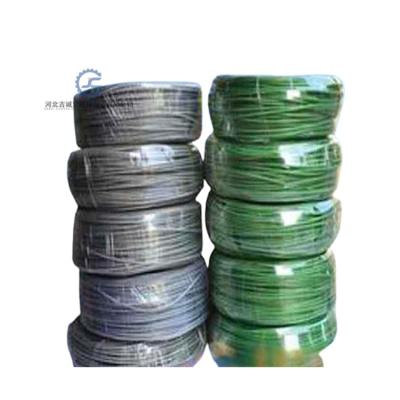 China Steel 235 / Quality Assurance Cast Iron Steel Wire Rope Rubber Solid Sling For Cableway for sale