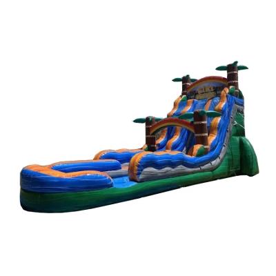 China Rental or home use outside inflatable waterslide for fun games inflatable water slide classic inflatable slides for rental for sale