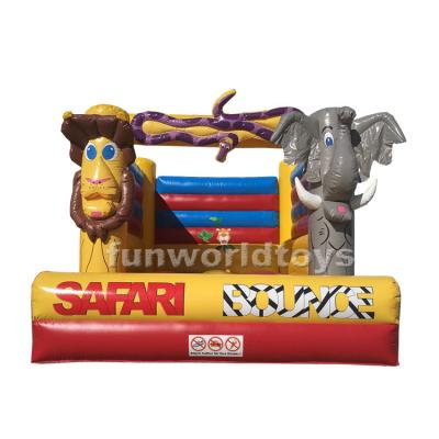 China Rental or Home Use Inflatable Bouncer Jump House Inflatable Wild Animal Inflatable Bouncer For Sale for sale