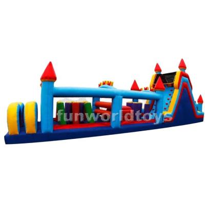 China Funny Inflatable Comb Obstacle Course Rental Or Home Use Big Inflatable Obstacle Course Cheap Inflatable Obstacle Course for sale