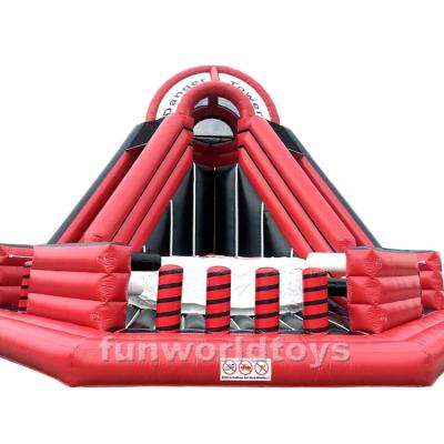 China Factory Use Inflatable Jump Tower Rental or Home Sport Inflatable Games Danger Tower for Adults and Kids for sale