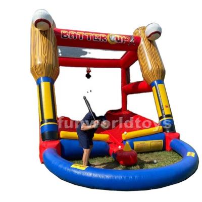 China 2022 Rental or Home Use Inflatable Baseball Sports Games Inflatable Sports Batting Game For Sale for sale