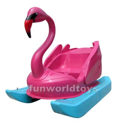 China Other Leisure 2 Person Pedal Water Boat Kids Flamingo Boat Water Play Equipment Adult Pedal Boat For Sale for sale