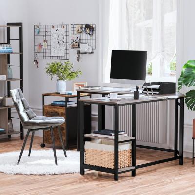 China Adjustable Hot Sale Computer Desks MDF Physical Channels(Height)Selling Computer Desks Black Home Office Computer Desk Table Office Furniture Student Learning Handwriting for sale