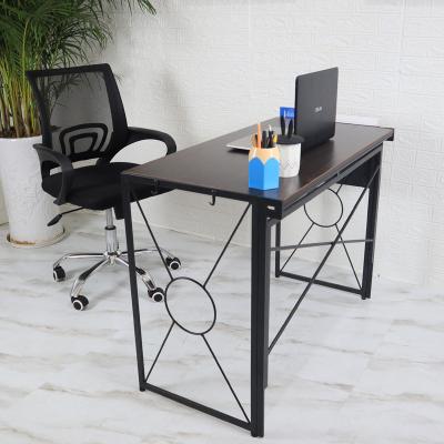 China (Height)Adjustable Homework Aid Workstation Computer Desk Living Room Reading Table Study Sit Stand Office Desk Executive Wood Table for sale