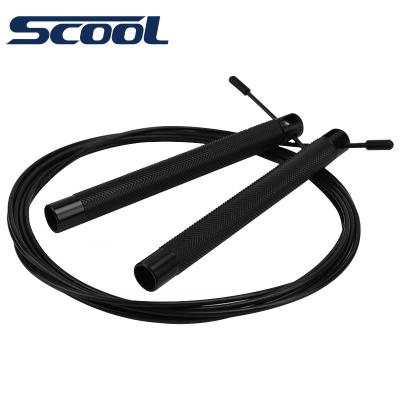 China Universal Custom Jump Rope Fitness Competition Ball Bearing Fast Speed ​​Logo Competition Supporting Lightweight Steel Wire for sale