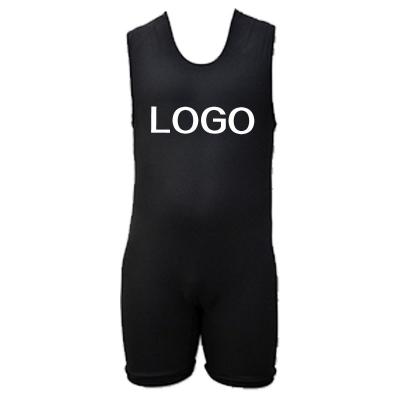 China Breathable Wholesale Good Price Gym Weightlifting Training Singlet For Man for sale